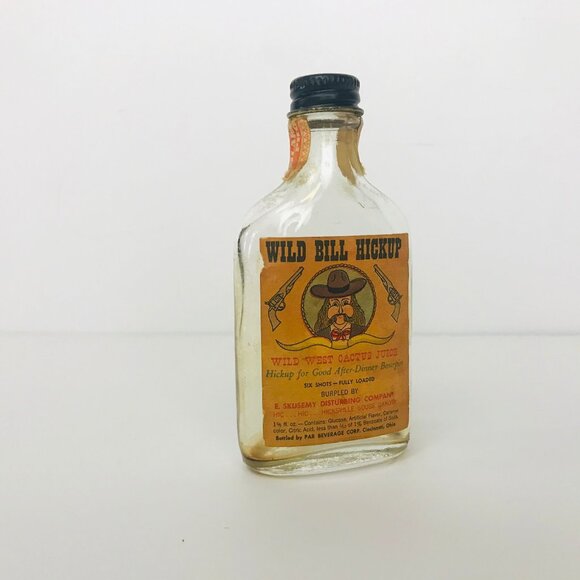 Vintage Small Novelty Western Cowboy Bottle - Picture 1 of 5